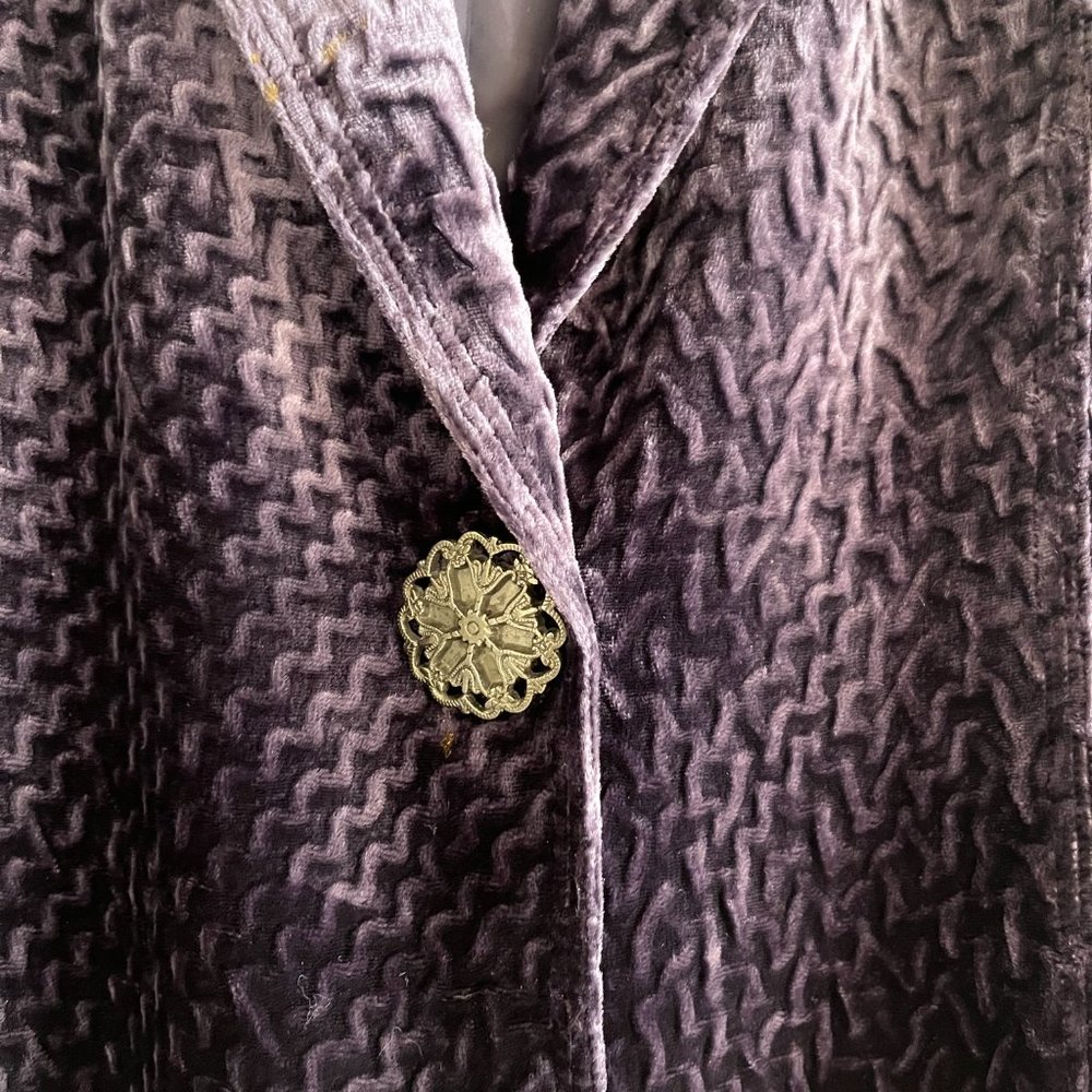 Chico's Velvet Blazer - Picture 2 of 5